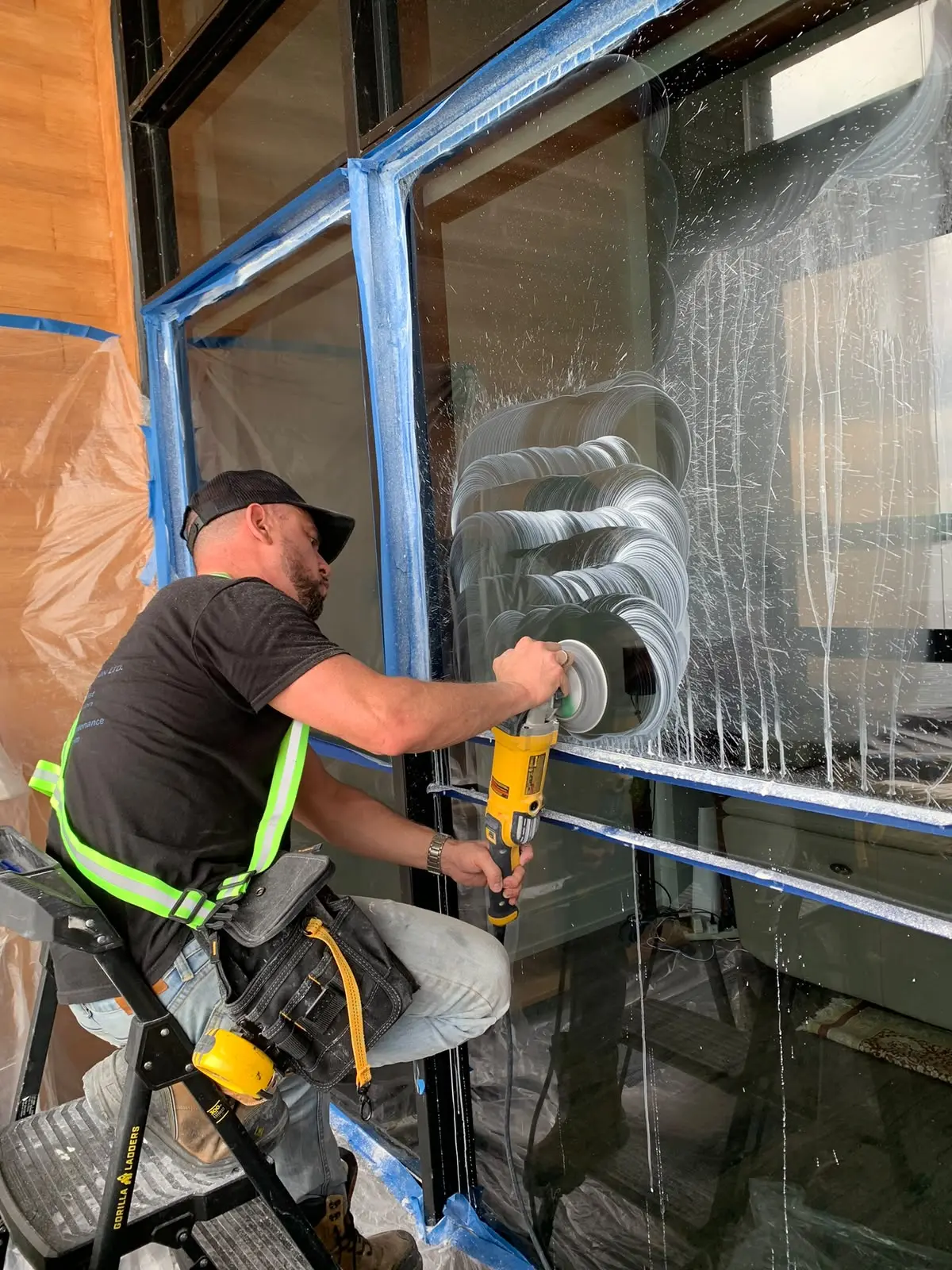 Glass scratch removal on condo sites across the GTA, photo 4