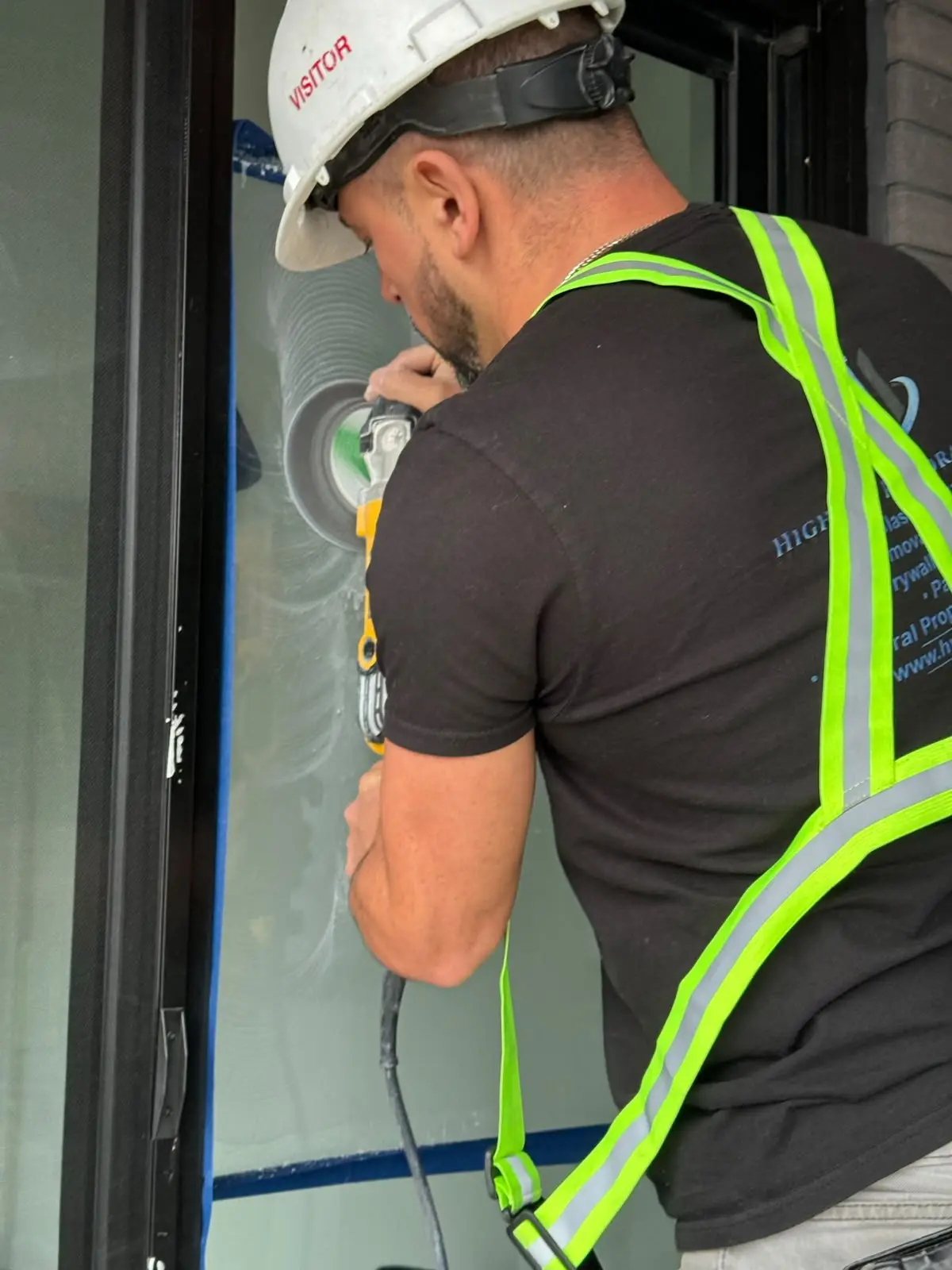 Glass scratch removal on condo sites across the GTA, photo 6