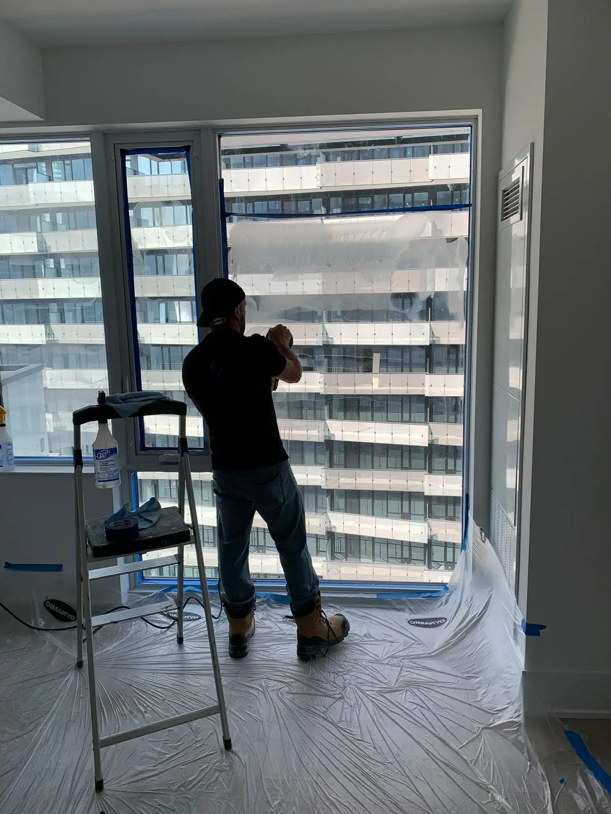 Glass scratch removal on condo sites across the GTA, photo 12