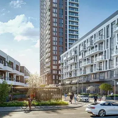 Urban mixed use, a builder partner development Highview supported